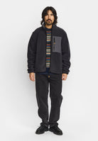 Revolution Pocket Teddy Jacket Fleece Darkgrey