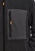 Revolution Pocket Teddy Jacket Fleece Darkgrey