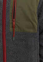 Revolution Pocket Teddy Jacket Fleece Darkgrey