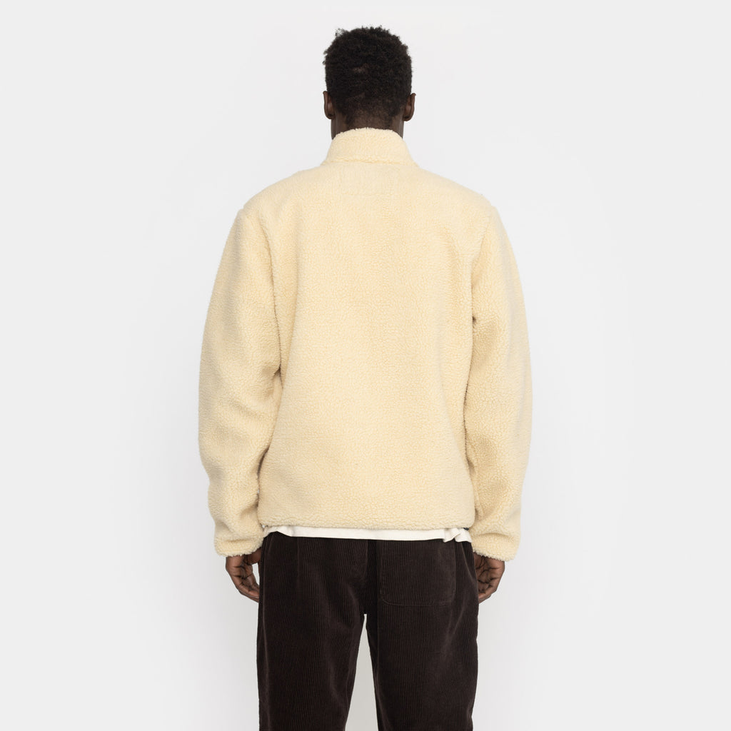 Revolution Pocket Teddy Jacket Fleece Offwhite