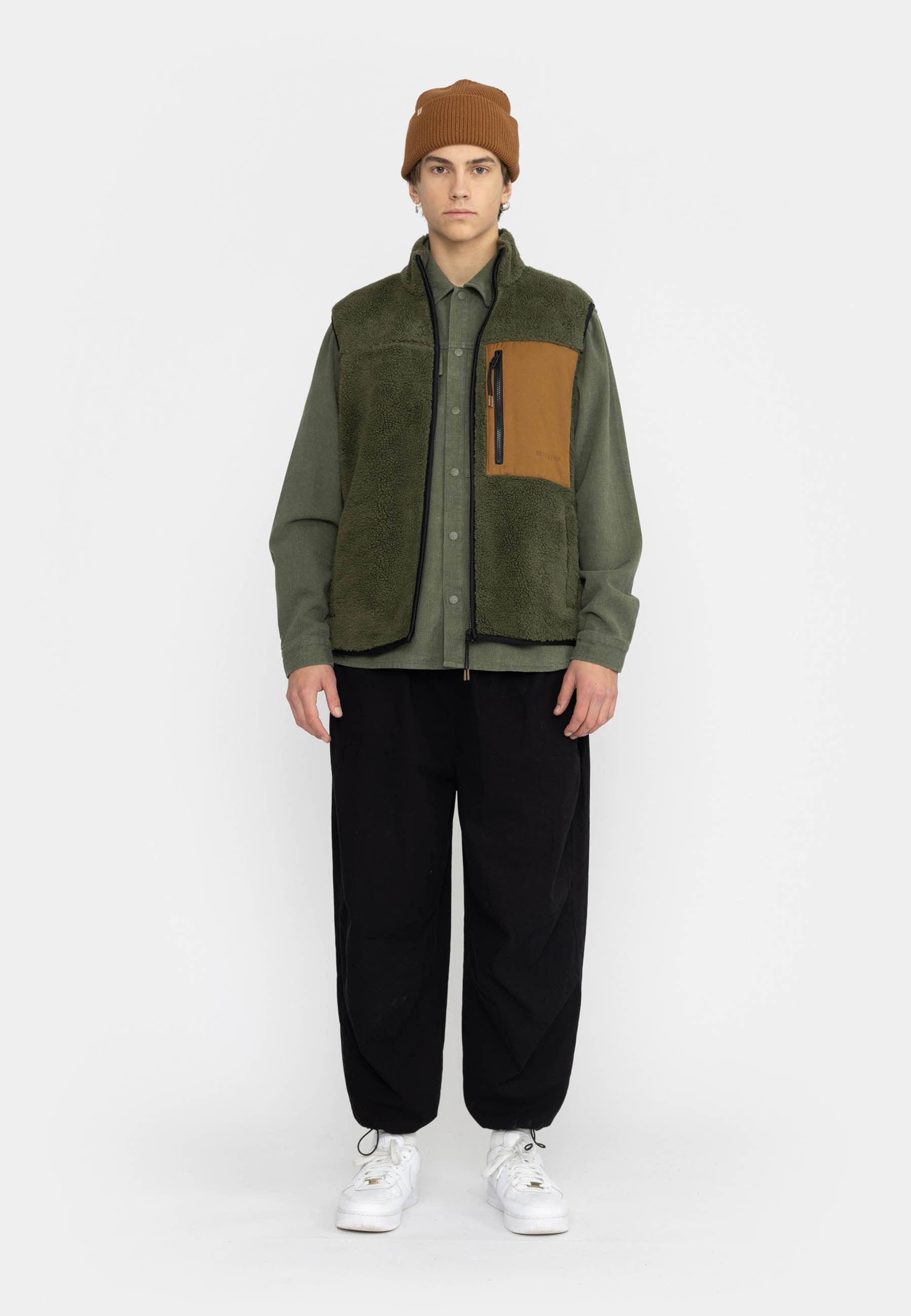 Pocket Teddy Vest / 7833 - Army – Revolution.eu