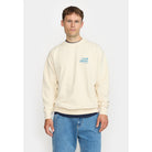 Revolution Printed Crewneck Sweatshirts Offwhite