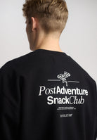 Revolution Printed Crewneck Sweatshirts Black