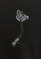 Revolution Printed Crewneck Sweatshirts Black