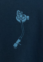 Revolution Printed Crewneck Sweatshirts Darkblue