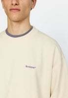 Revolution Printed Crewneck Sweatshirts Offwhite
