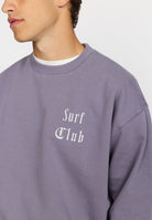 Revolution Printed Crewneck Sweatshirts Purple