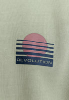 Revolution Printed Crewneck Sweatshirts Mint