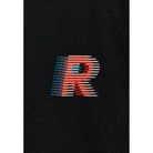 Revolution Printed Crewneck Sweatshirts Black-melange
