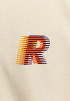 Revolution Printed Crewneck Sweatshirts Offwhite-melange