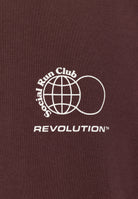 Revolution Printed Crewneck Sweatshirts Dustpurple