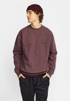 Revolution Printed Crewneck Sweatshirts Dustpurple