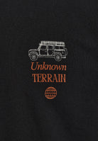 Revolution Printed Crewneck Sweatshirts Black