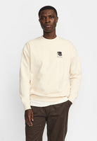 Revolution Printed Crewneck Sweatshirts Offwhite