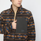 Revolution Printed Pocket Teddy Fleece Brown