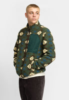 Revolution Printed Pocket Teddy Fleece Green