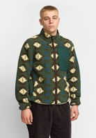Revolution Printed Pocket Teddy Fleece Green