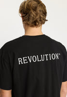 Revolution Printed T-shirt T-Shirts Black