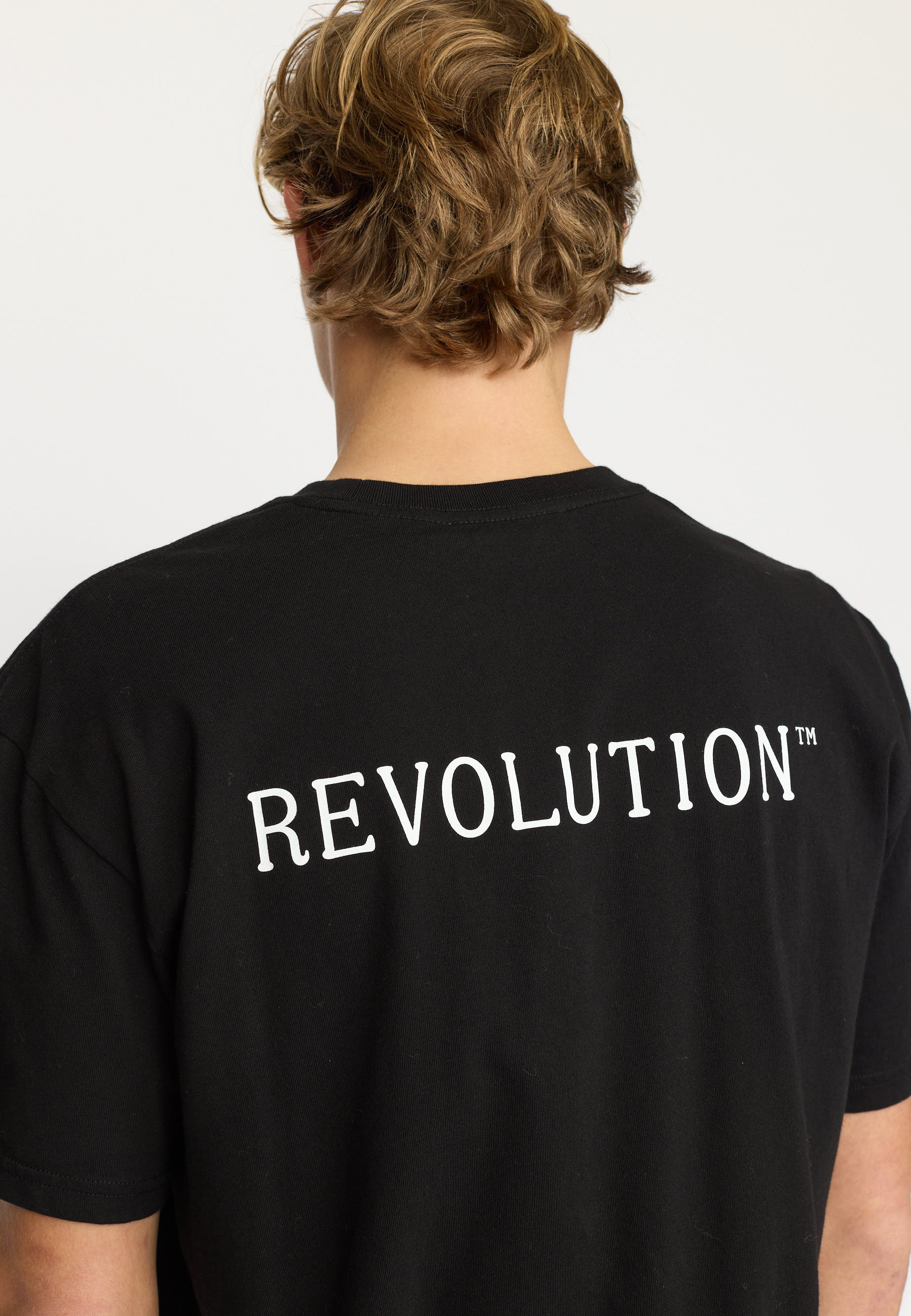 Revolution Printed T-shirt T-Shirts Black