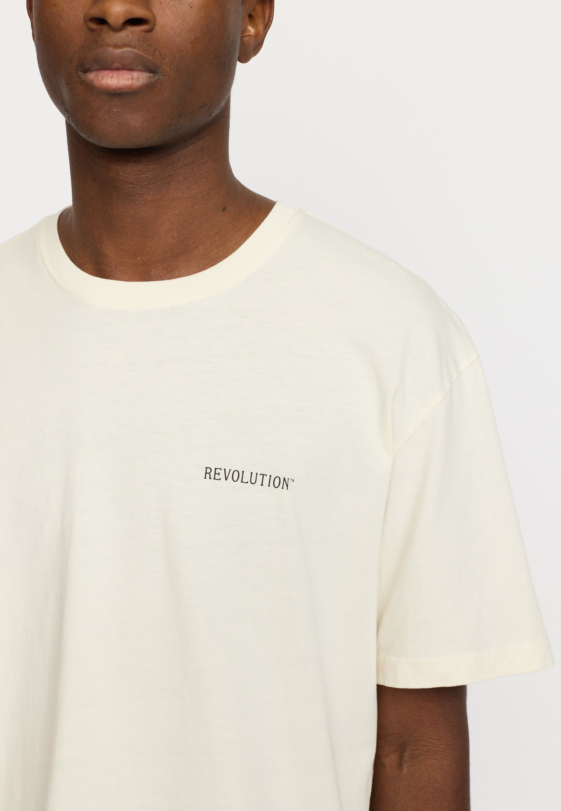 Revolution Printed T-shirt T-Shirts Offwhite