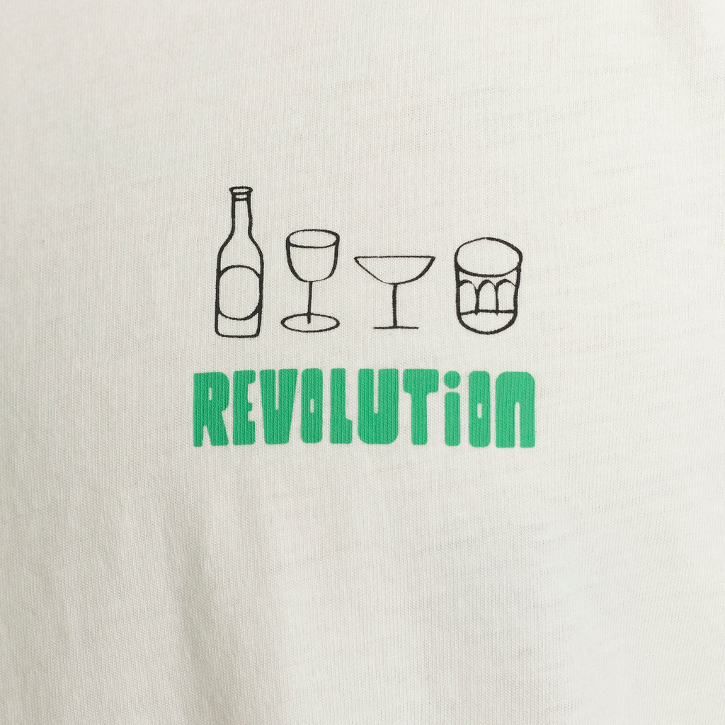 Revolution Printed T-shirt T-Shirts Offwhite