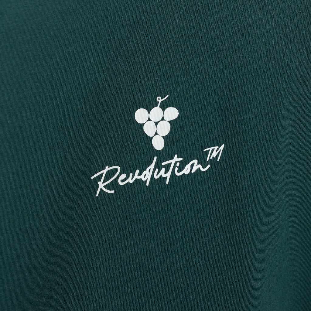 Revolution Printed T-shirt T-Shirts Darkgreen