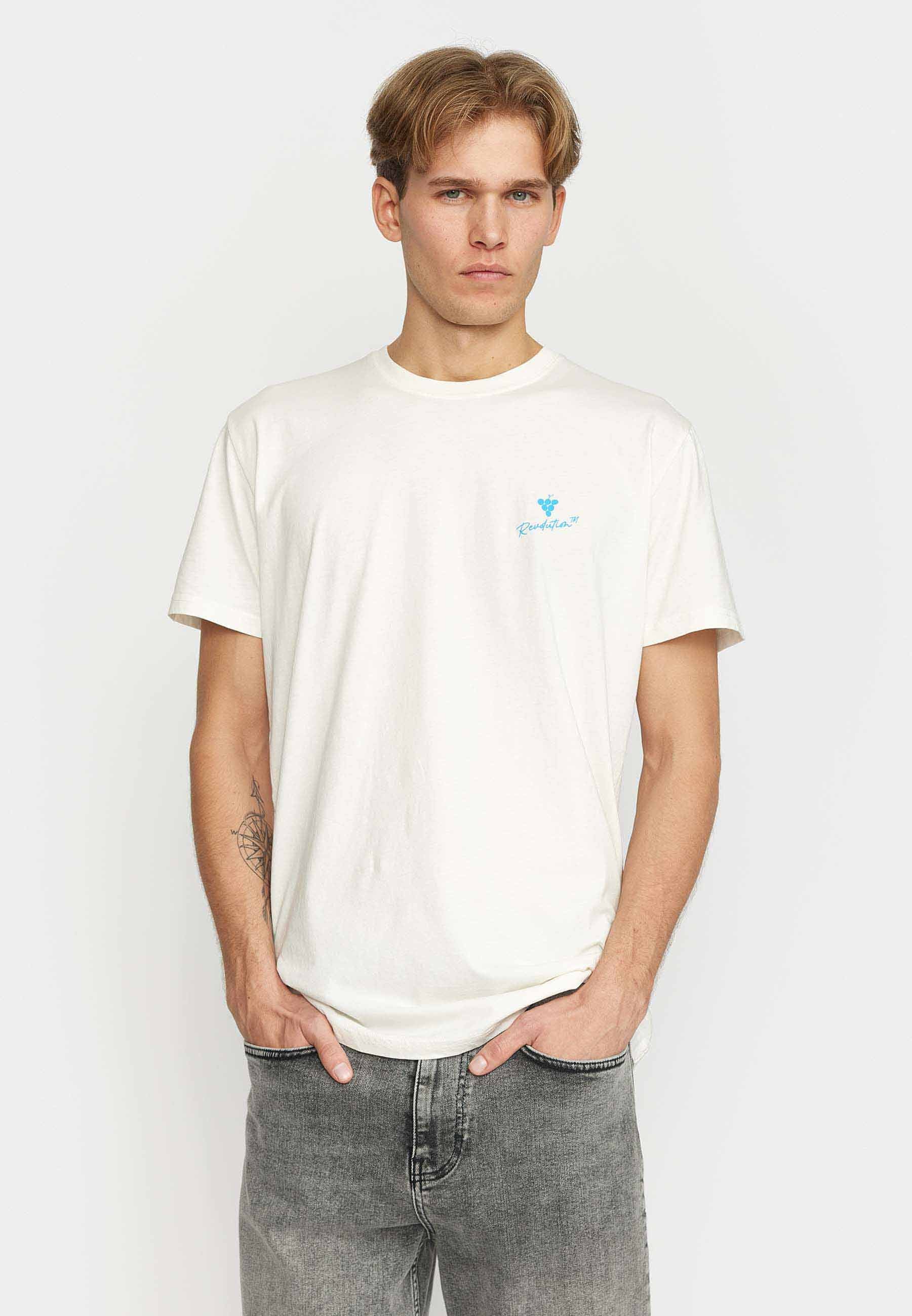 Revolution Printed T-shirt T-Shirts Offwhite