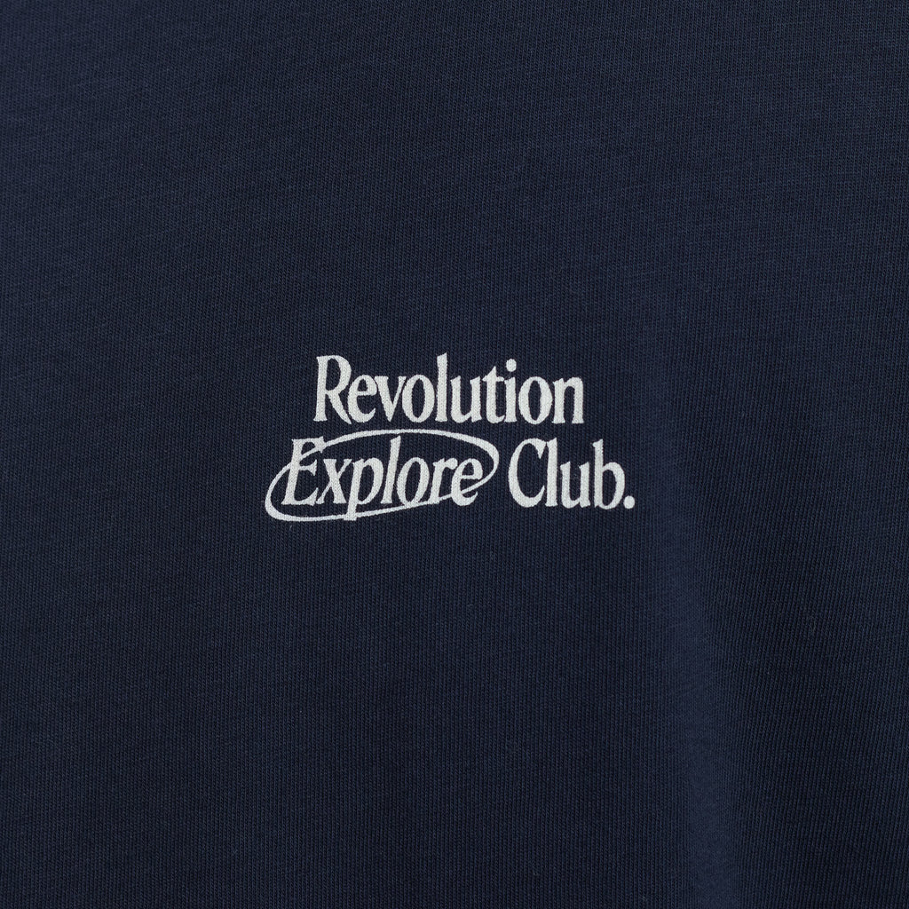 Revolution Printed T-shirt T-Shirts Navy