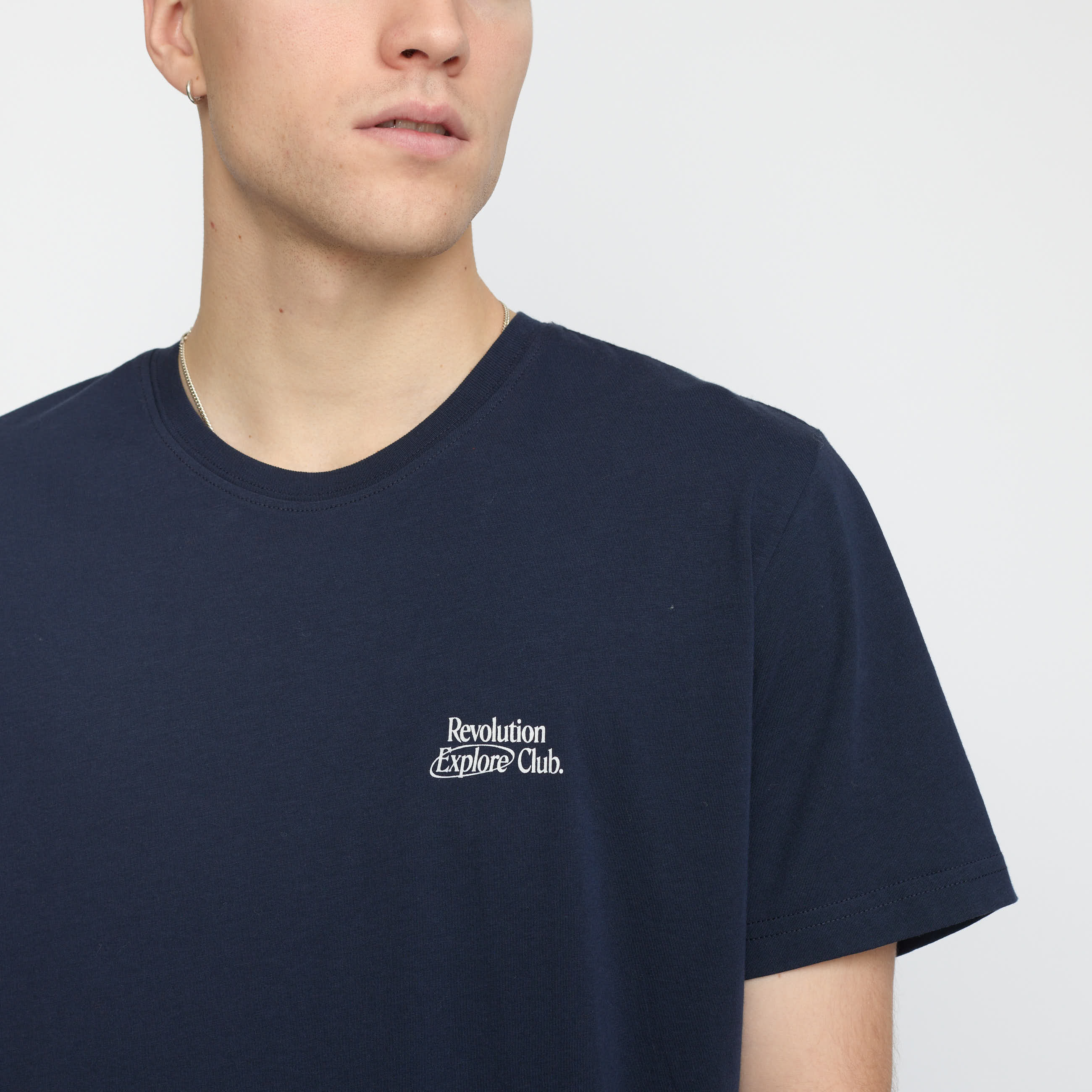 Revolution Printed T-shirt T-Shirts Navy