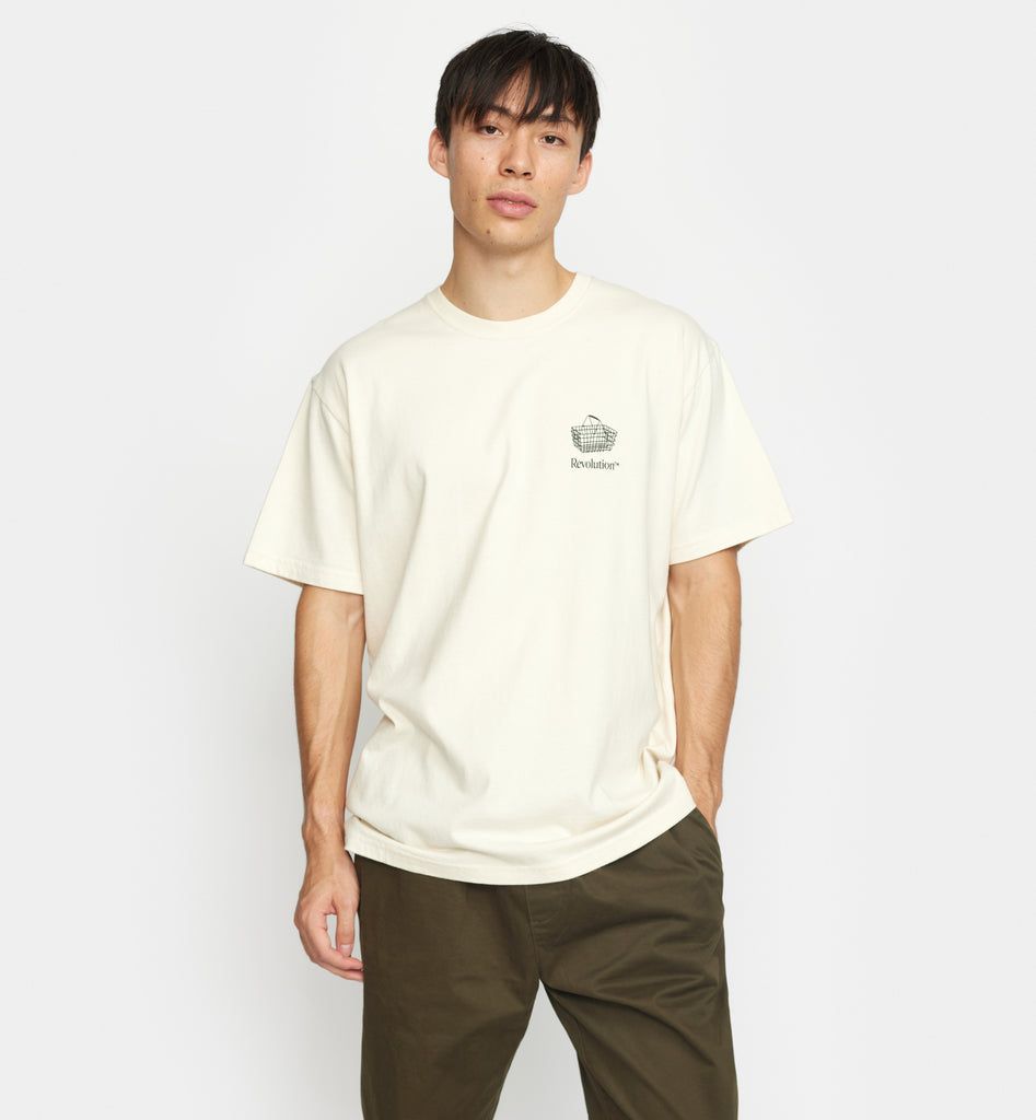 Revolution Printed T-shirt T-Shirts Offwhite