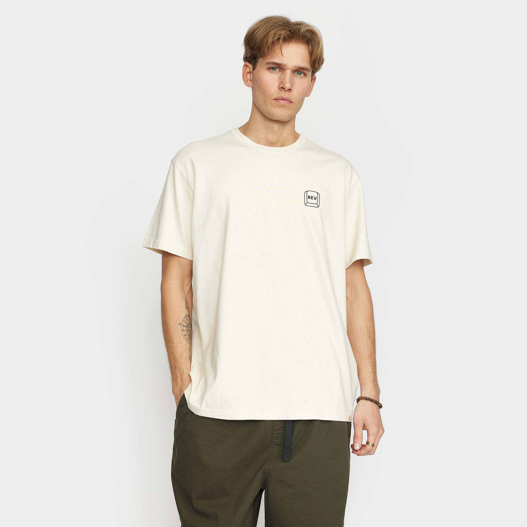 Revolution Printed T-shirt T-Shirts Offwhite