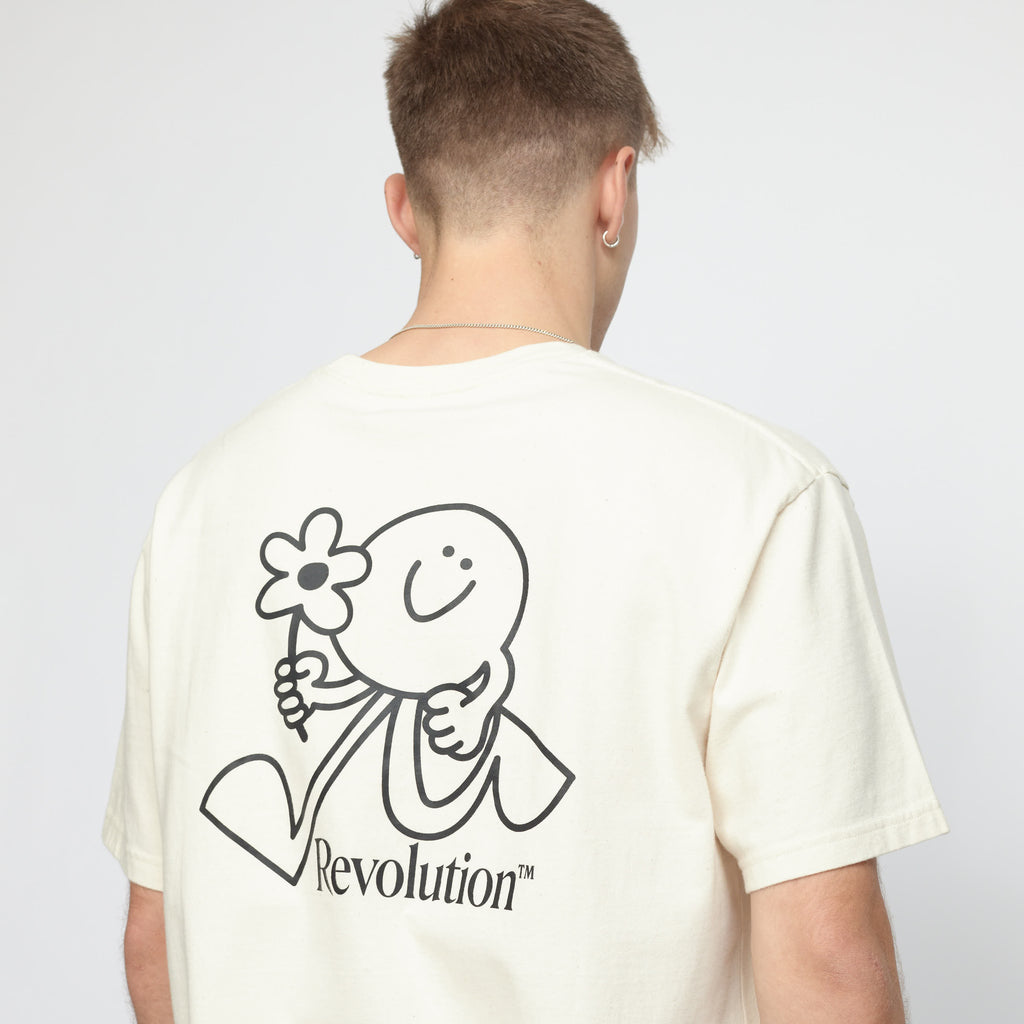 Revolution Printed T-shirt T-Shirts Offwhite