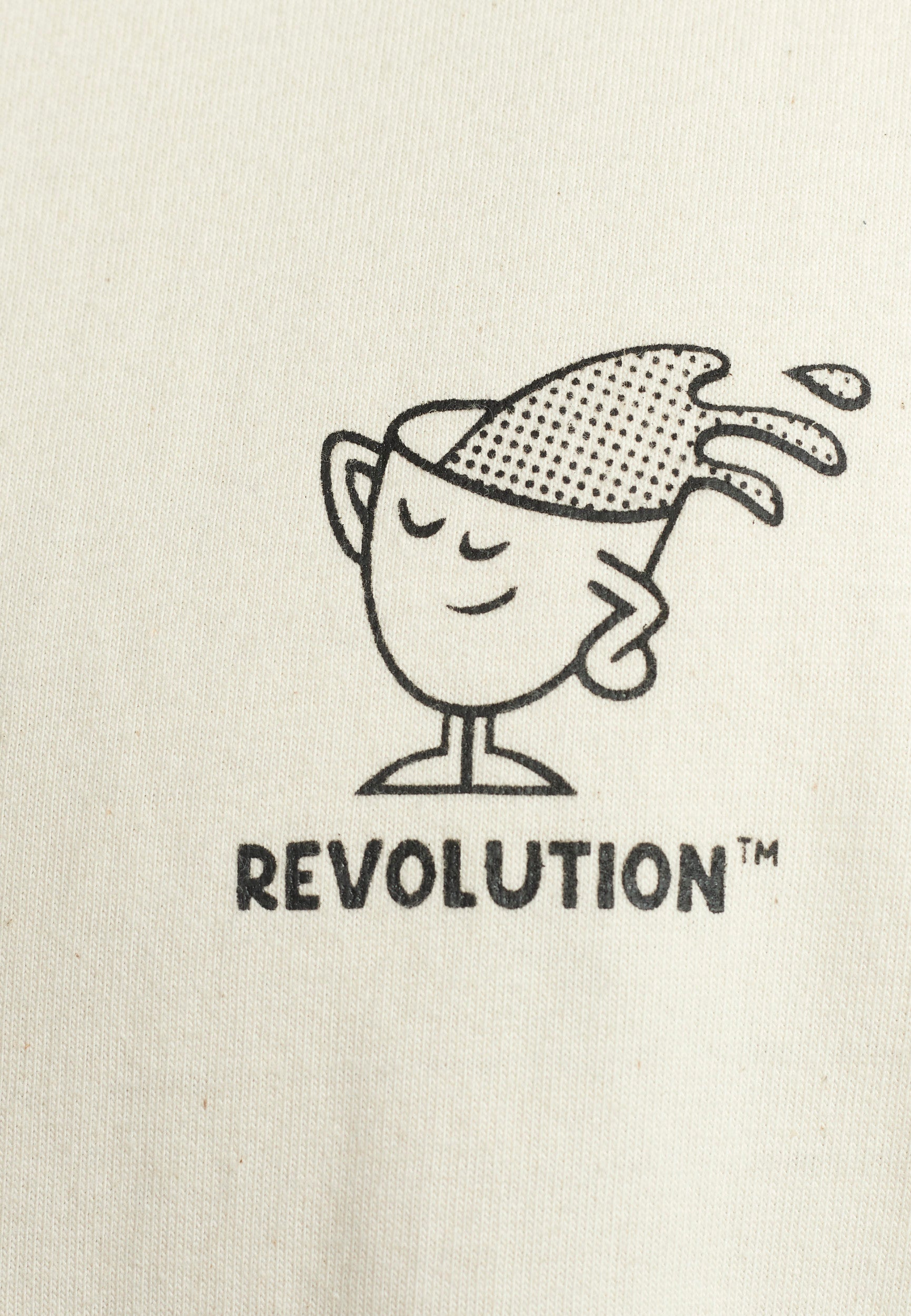 Revolution Printed T-shirt T-Shirts Offwhite