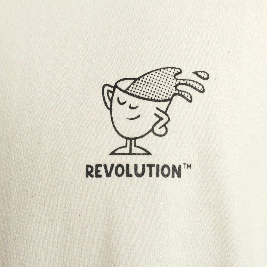 Revolution Printed T-shirt T-Shirts Offwhite