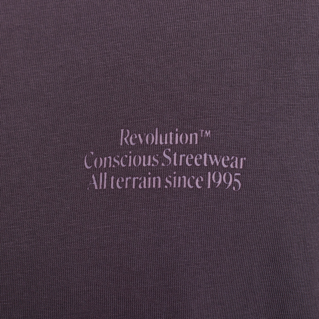 Revolution Printed T-shirt T-Shirts Darkpurple