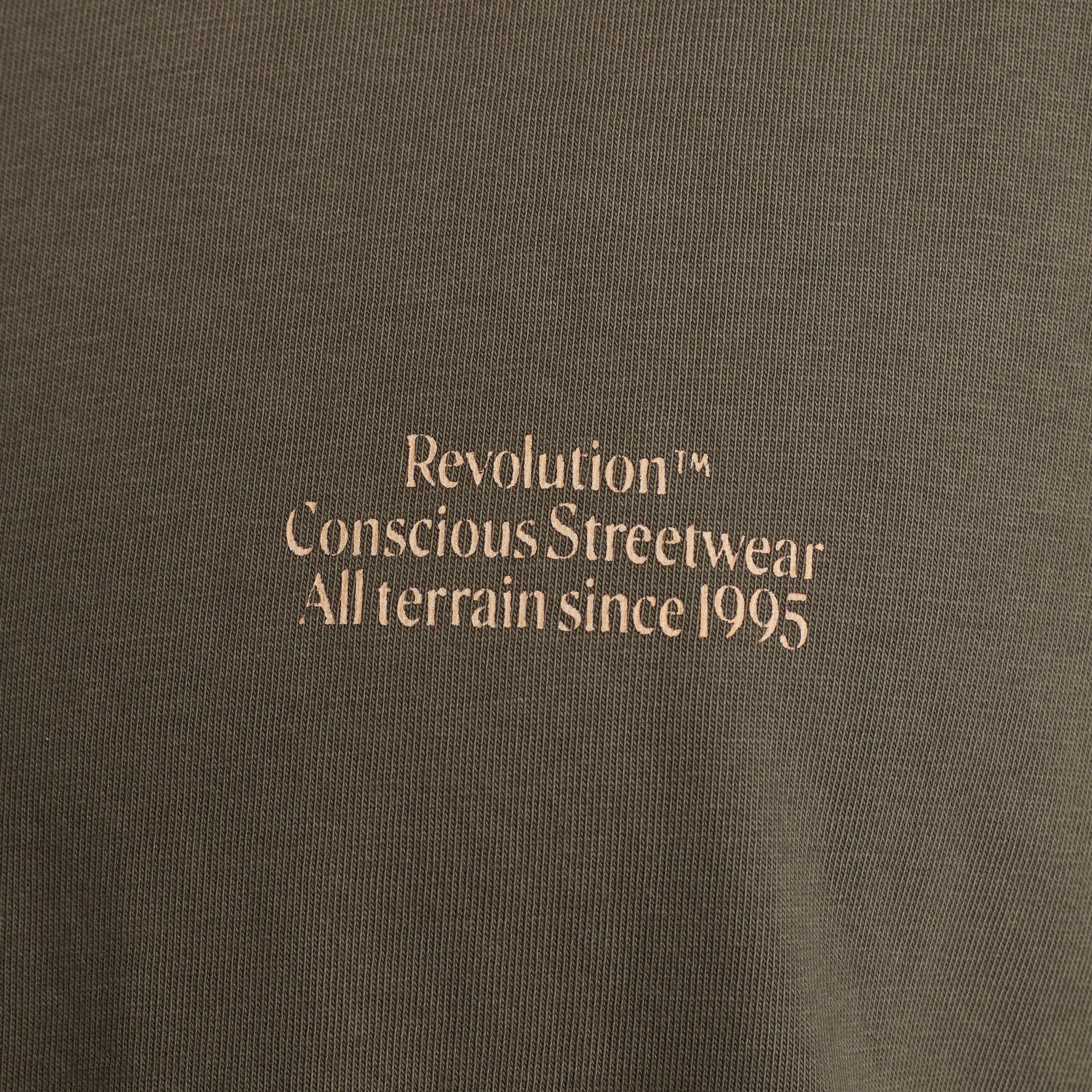 Revolution Printed T-shirt T-Shirts Grey