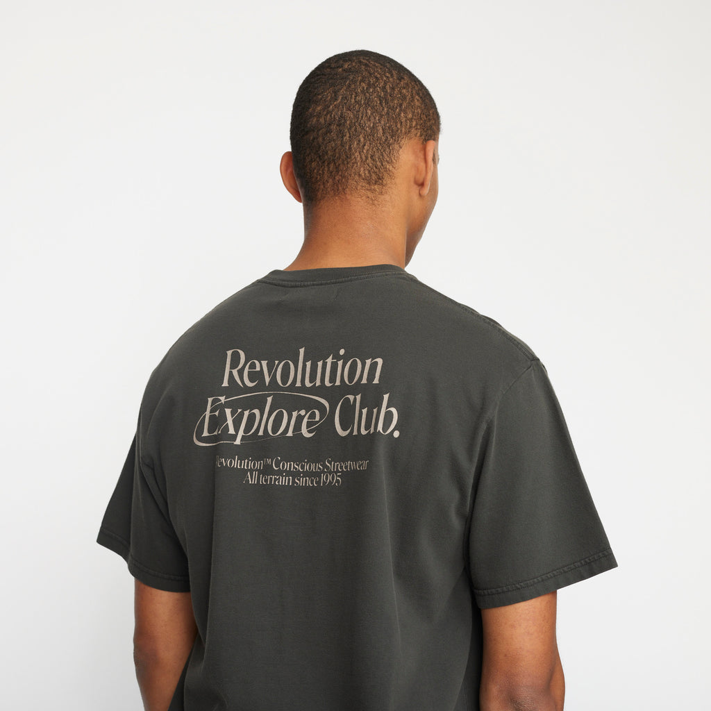 Revolution Printed T-shirt T-Shirts Black