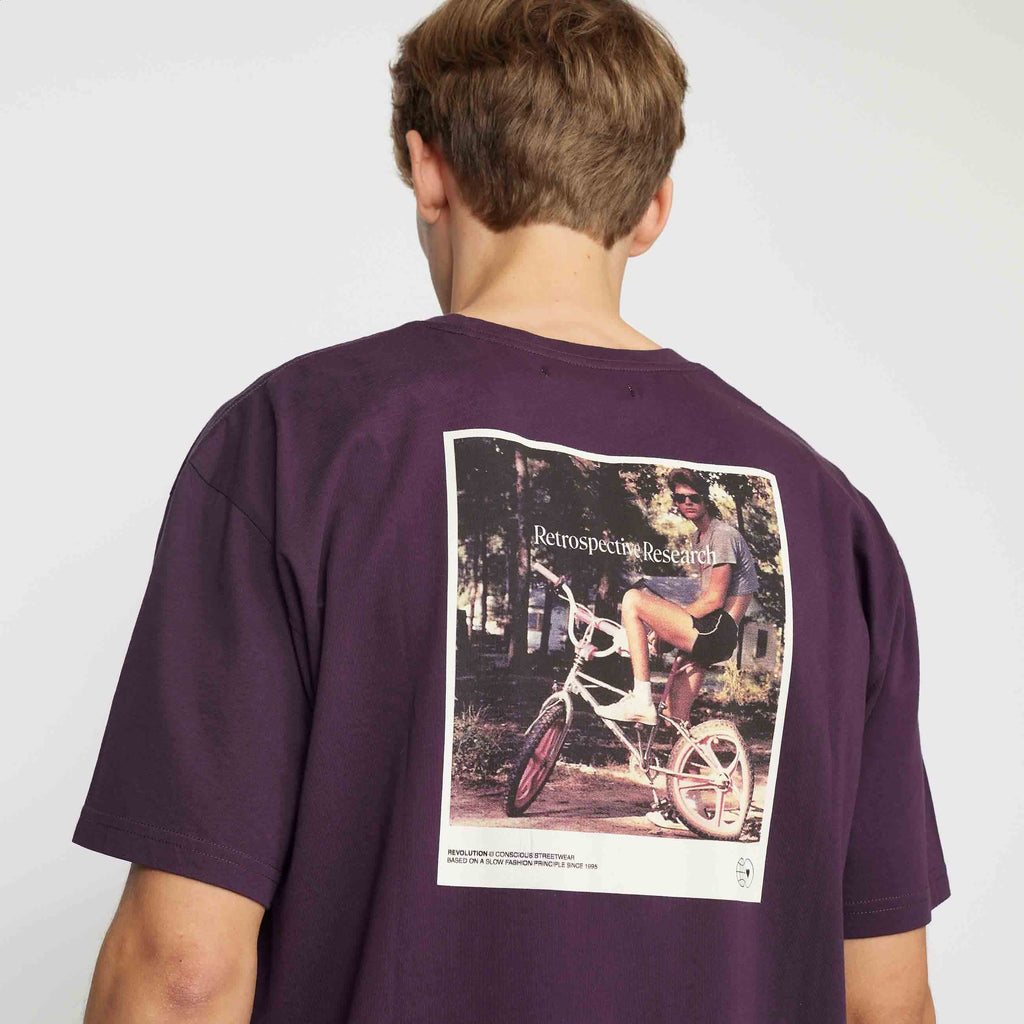 Revolution Printed T-shirt T-Shirts Purple