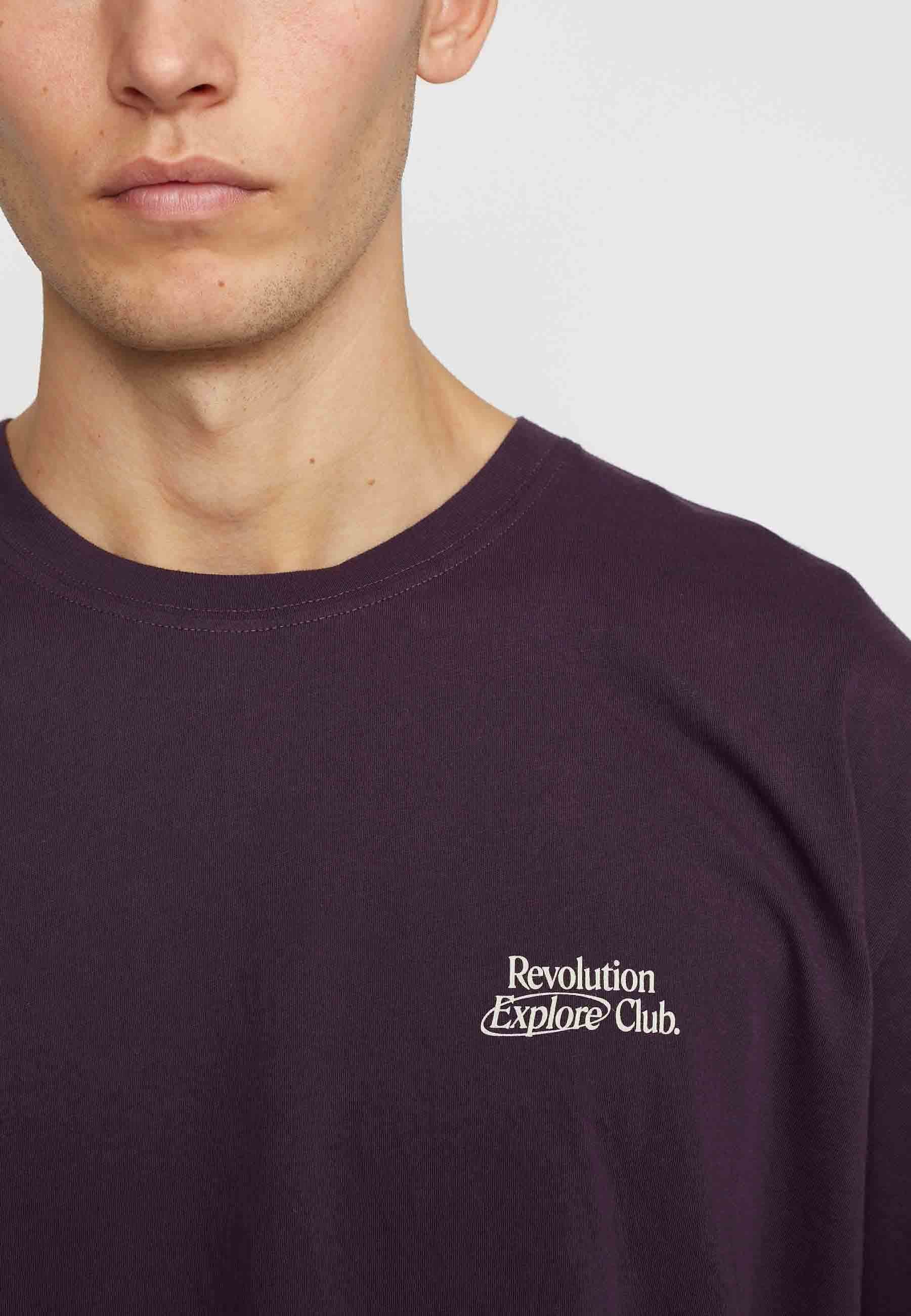 Revolution Printed T-shirt T-Shirts Purple