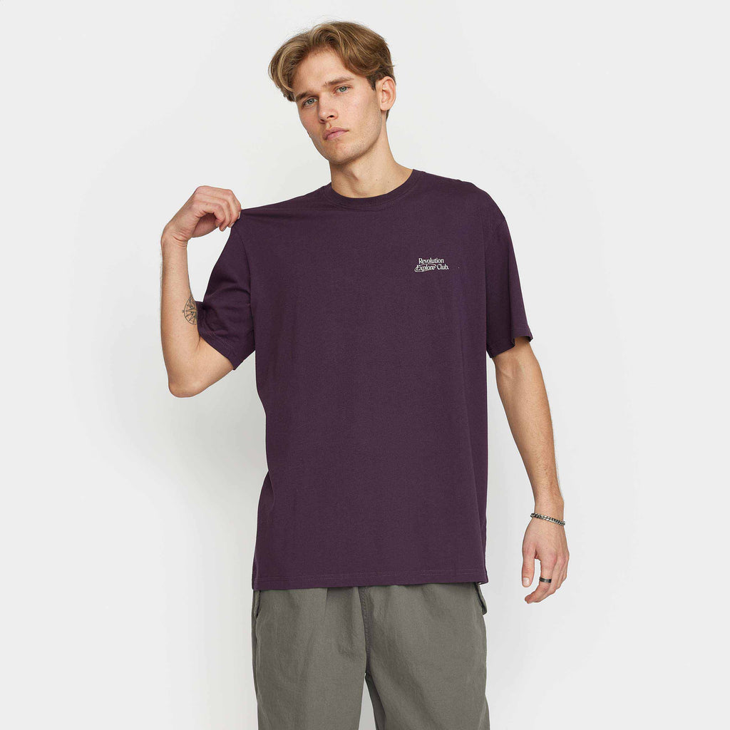 Revolution Printed T-shirt T-Shirts Purple