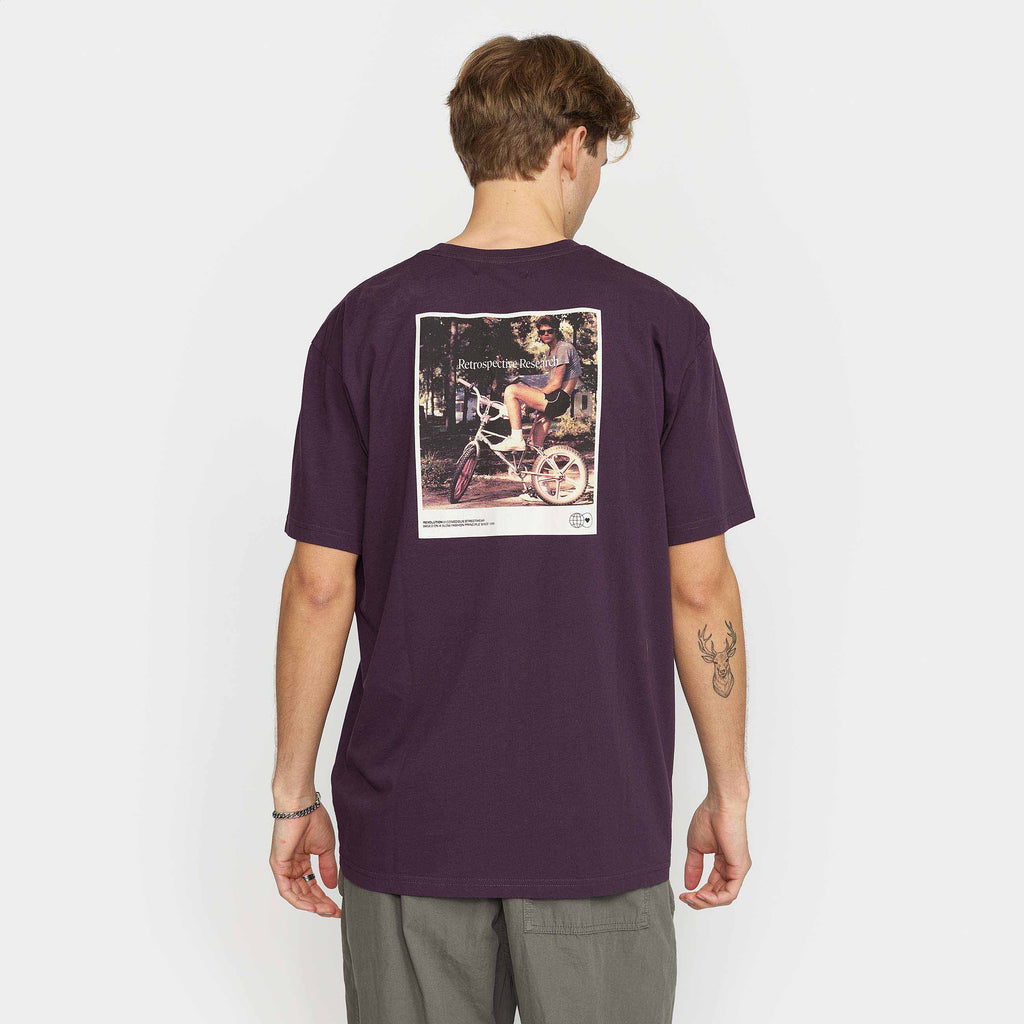 Revolution Printed T-shirt T-Shirts Purple