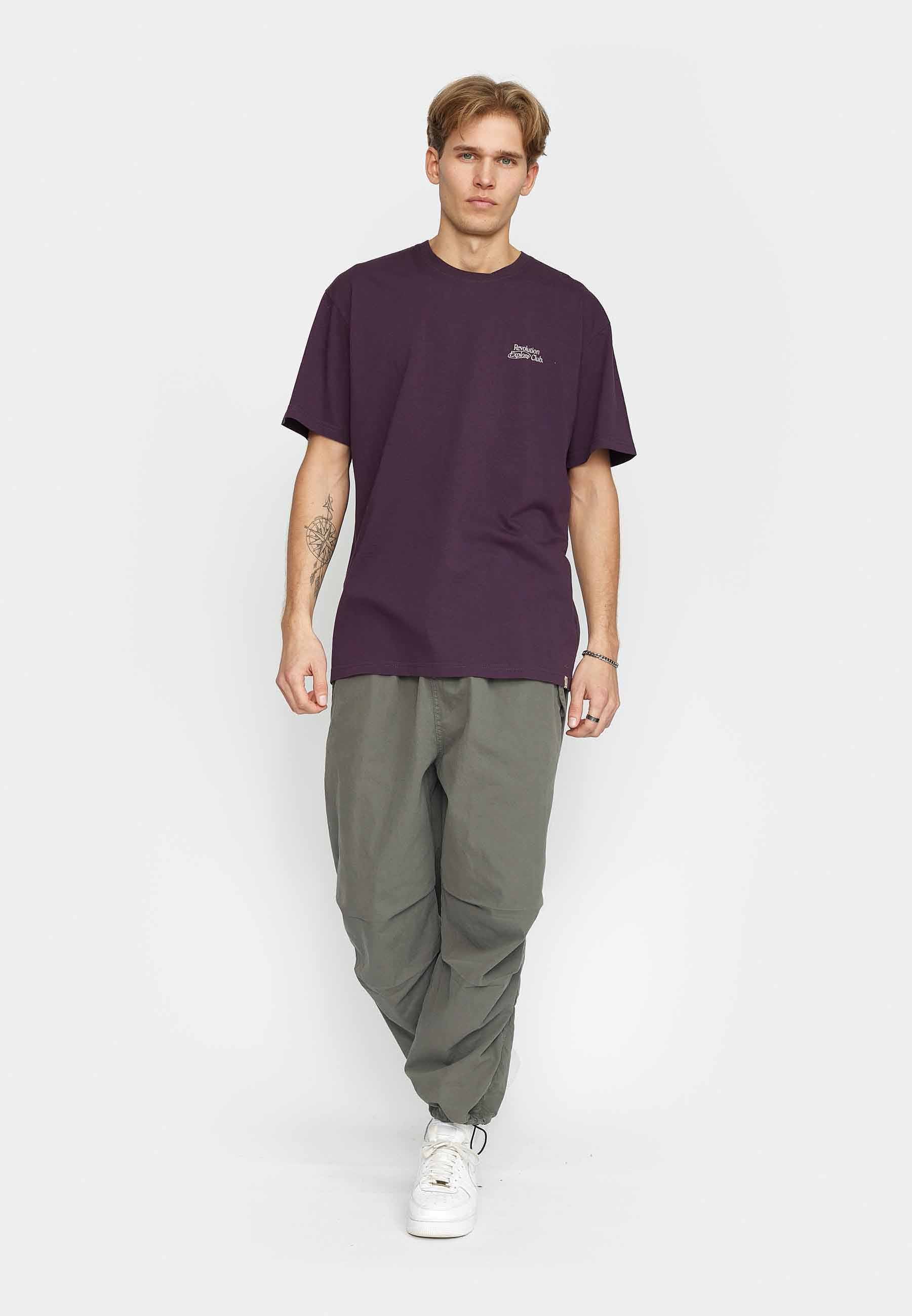 Revolution Printed T-shirt T-Shirts Purple