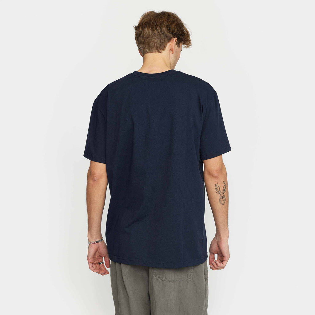 Revolution Printed T-shirt T-Shirts Navy