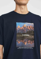 Revolution Printed T-shirt T-Shirts Navy