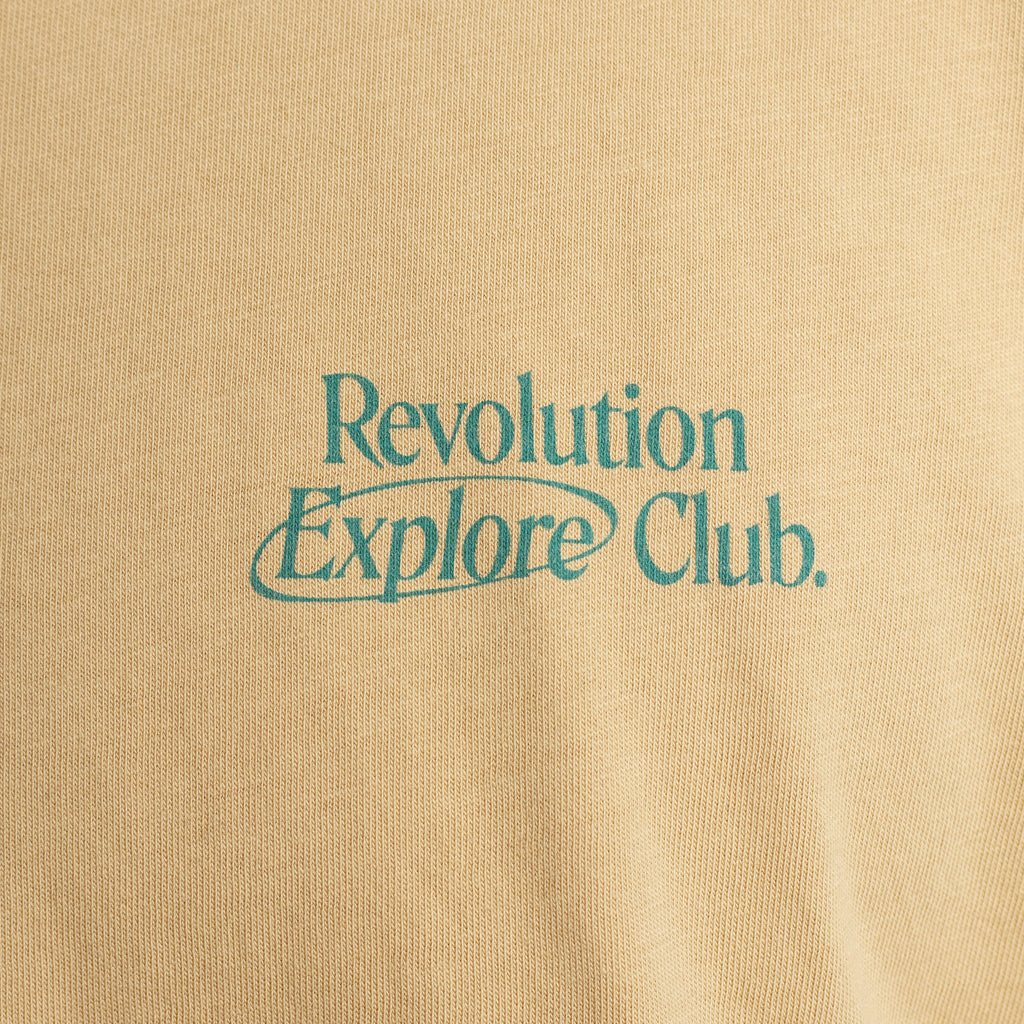 Revolution Printed T-shirt T-Shirts Khaki