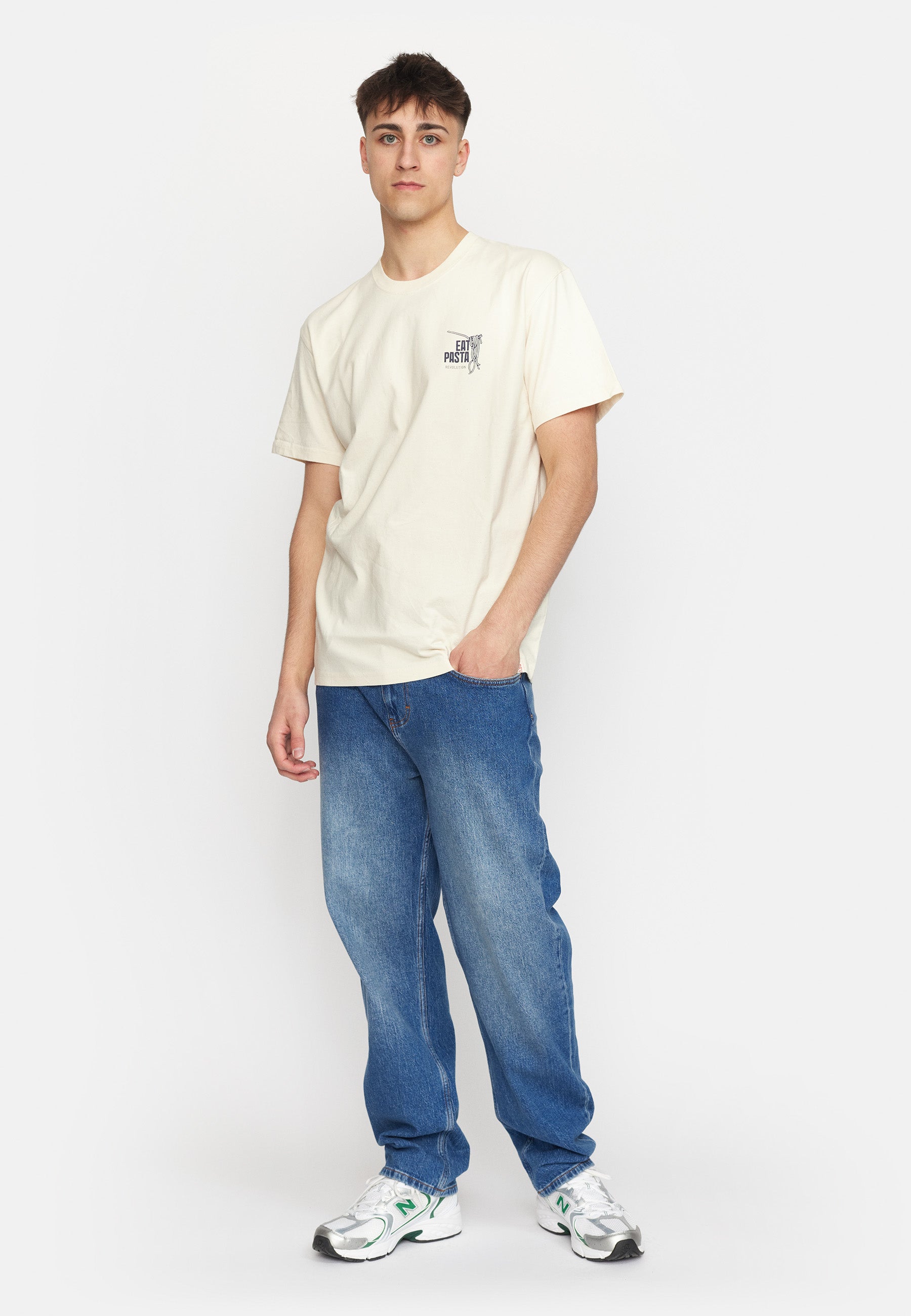 Revolution Printed T-shirt T-Shirts Offwhite