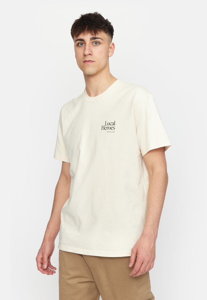 Revolution Printed T-shirt T-Shirts Offwhite