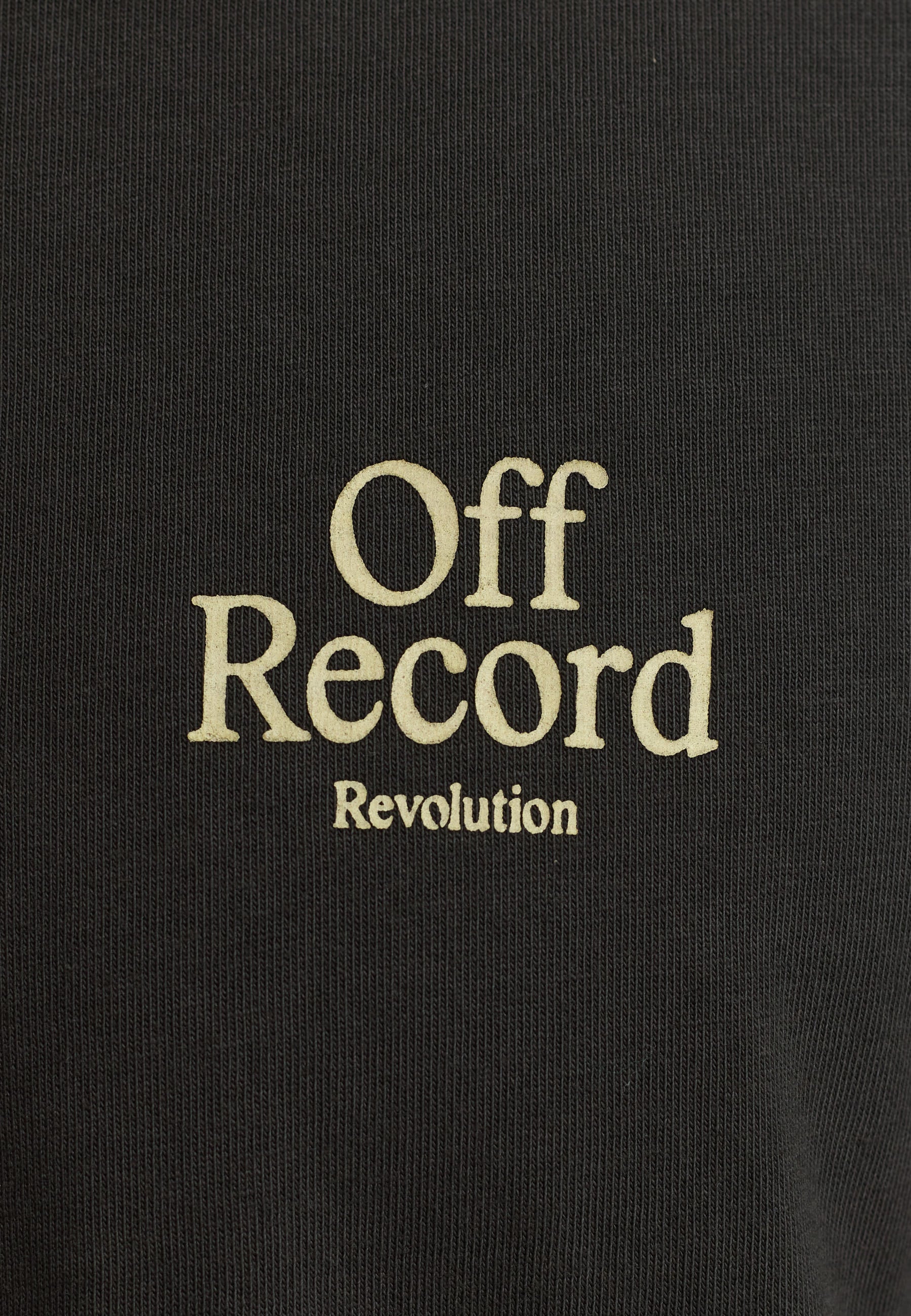 Revolution Printed T-shirt T-Shirts Black