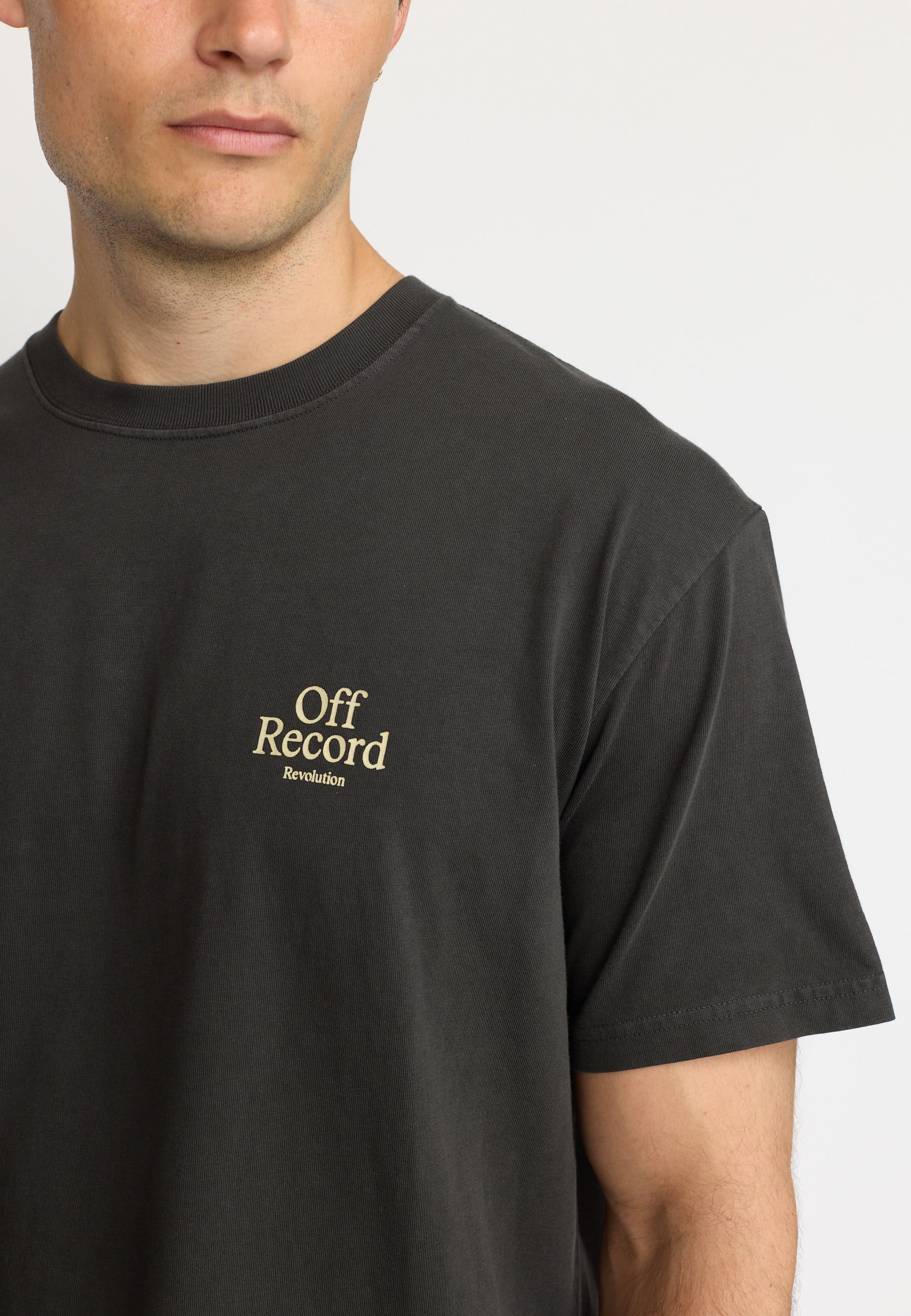 Revolution Printed T-shirt T-Shirts Black