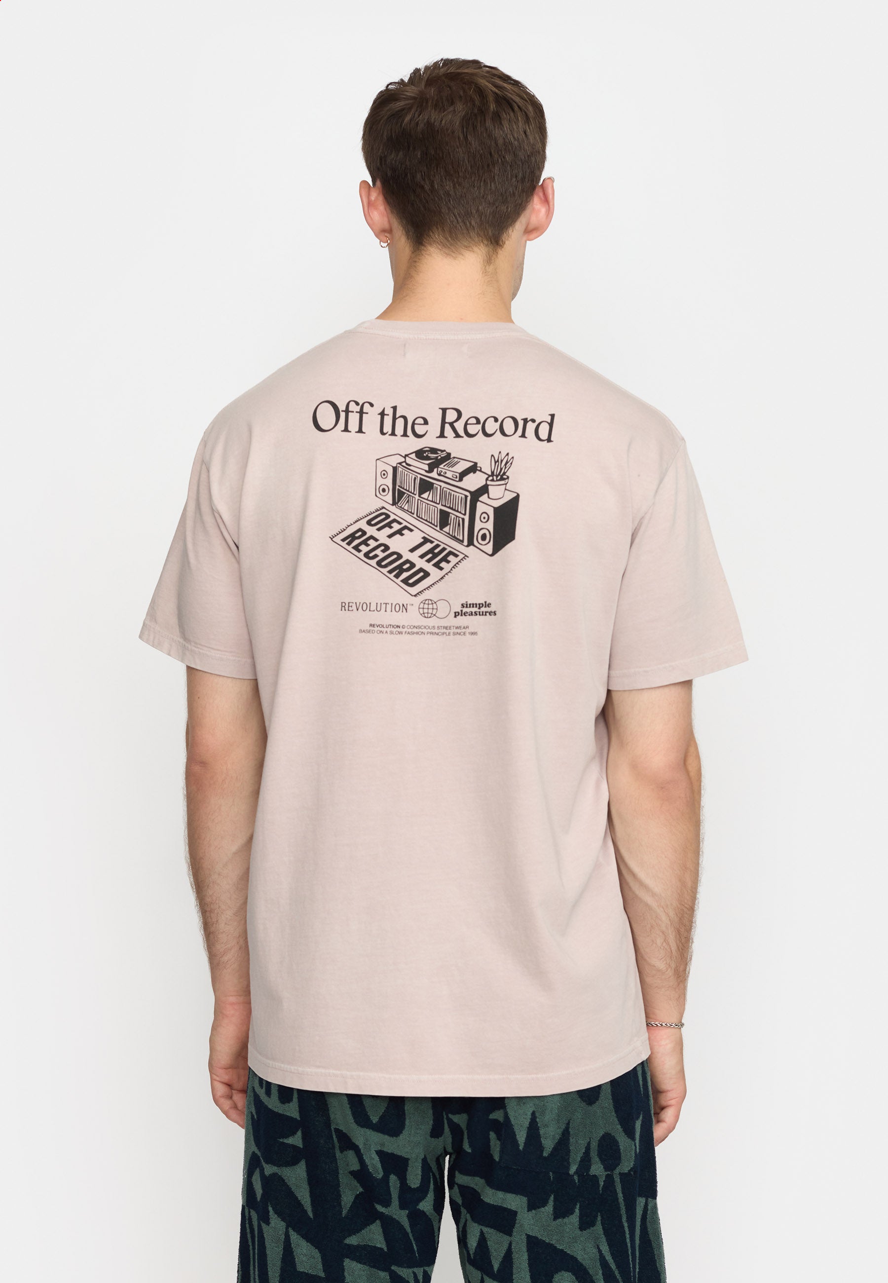 Revolution Printed T-shirt T-Shirts Lightpurple